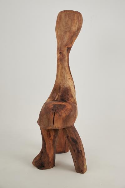  Logniture Logniture Sculptural Carved Chair From Walnut Wood Log Furniture Unique