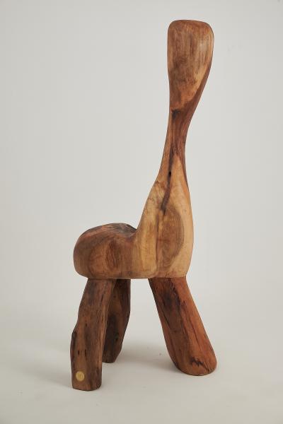  Logniture Logniture Sculptural Carved Chair From Walnut Wood Log Furniture Unique