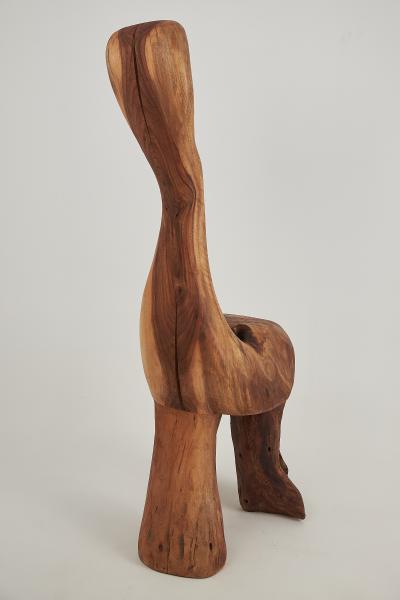  Logniture Logniture Sculptural Carved Chair From Walnut Wood Log Furniture Unique