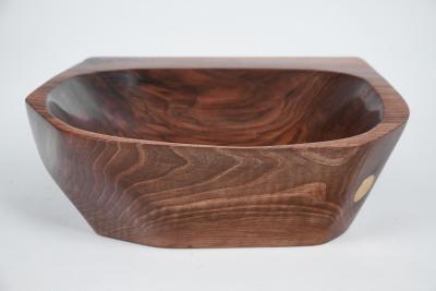  Logniture Logniture Solid Carved Walnut Wood Bathroom Sink Basin Original Handmade Work