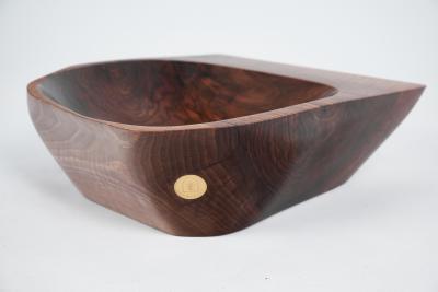  Logniture Logniture Solid Carved Walnut Wood Bathroom Sink Basin Original Handmade Work