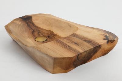  Logniture Logniture Solid Wood Bathroom Sink Basin Original Contemporary Design