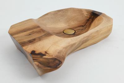  Logniture Logniture Solid Wood Bathroom Sink Basin Original Contemporary Design