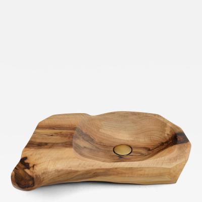  Logniture Logniture Solid Wood Bathroom Sink Basin Original Contemporary Design