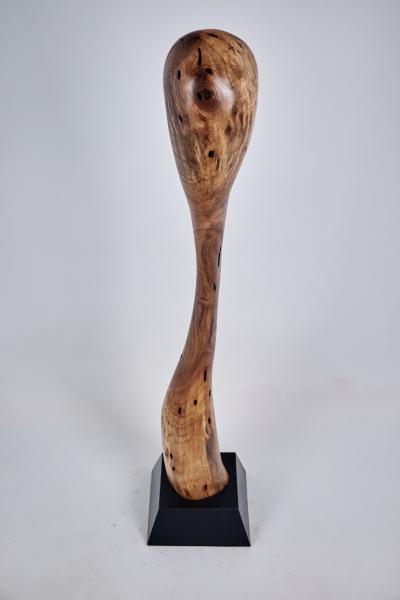  Logniture Logniture Still Stand Abstract Wood Sculpture Chainsaw Carved Walnut