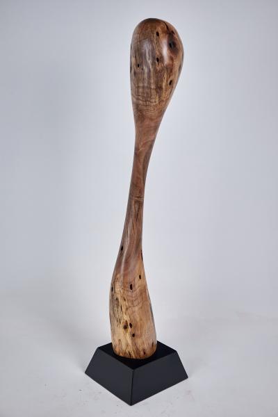  Logniture Logniture Still Stand Abstract Wood Sculpture Chainsaw Carved Walnut