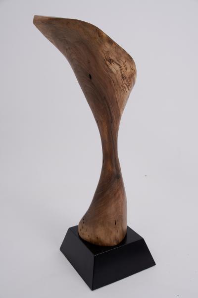  Logniture Logniture Still Stand Abstract Wood Sculpture Chainsaw Carved Walnut