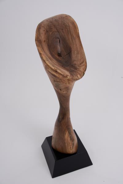  Logniture Logniture Still Stand Abstract Wood Sculpture Chainsaw Carved Walnut