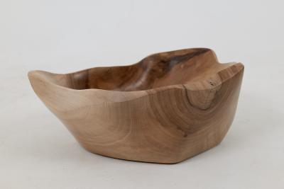  Logniture Logniture Walnut Bowl Handmade Carved Unique
