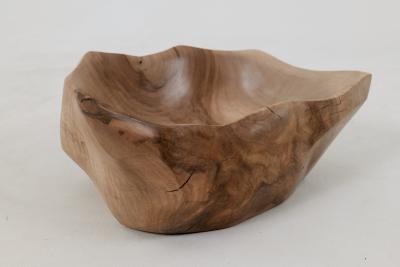  Logniture Logniture Walnut Bowl Handmade Carved Unique