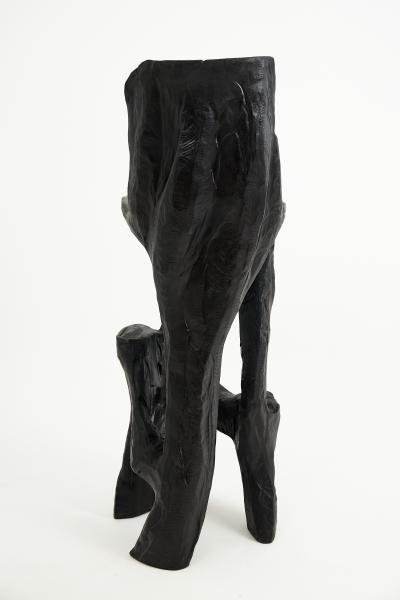  Logniture Makha Solid Wood Sculptural Bar Chair Original Contemporary Design Logniture