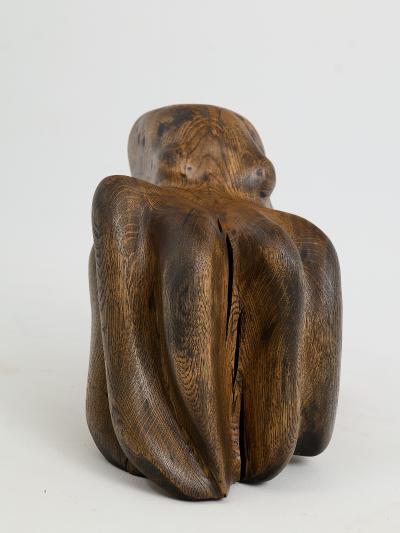  Logniture Octopus Chainsaw Carved Sculpture Oak Logniture