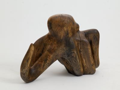  Logniture Octopus Chainsaw Carved Sculpture Oak Logniture