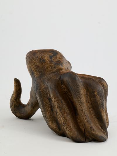  Logniture Octopus Chainsaw Carved Sculpture Oak Logniture