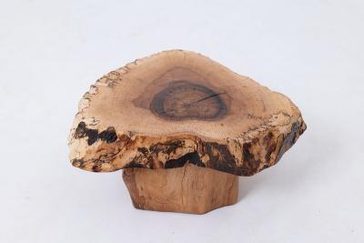  Logniture Organic Live Edge Side Table Walnut Handmade