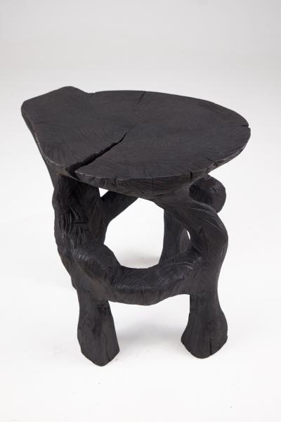  Logniture Satyrs Solid Wood Sculptural Side Table Original Contemporary Design