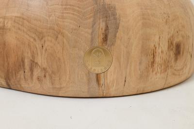 Logniture Sculptural Side Table Stool Solid Wood Walnut Contemporary Design Logniture