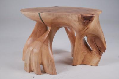  Logniture Solid Wood Sculptural Coffee Table Original Contemporary Design Logniture