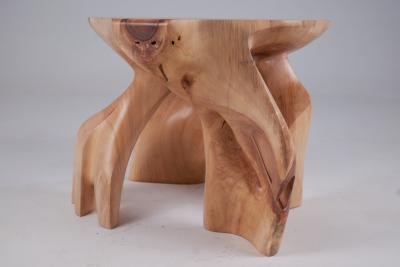  Logniture Solid Wood Sculptural Coffee Table Original Contemporary Design Logniture