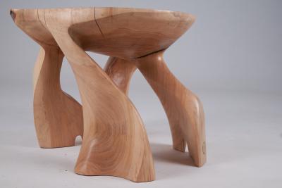  Logniture Solid Wood Sculptural Coffee Table Original Contemporary Design Logniture