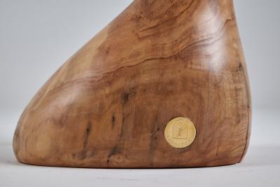 Logniture Solid Wood Sculptural Side Table Original Contemporary Design Logniture