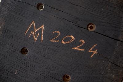  Logniture Still Stand Abstract Biomorphic Wood Sculpture Column Chainsaw Carved