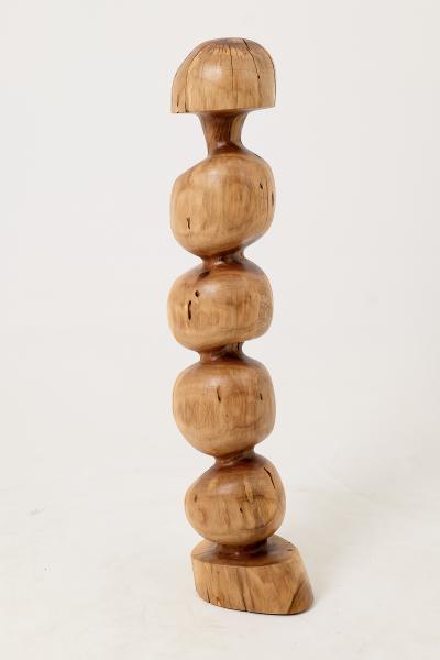  Logniture Still Stand Abstract Wood Sculpture Chainsaw Carved Walnut Logniture