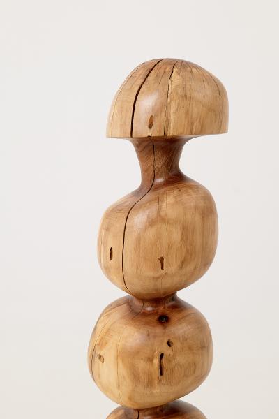  Logniture Still Stand Abstract Wood Sculpture Chainsaw Carved Walnut Logniture