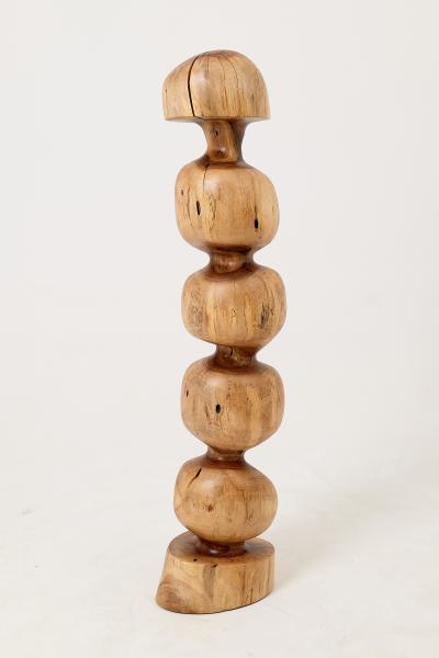  Logniture Still Stand Abstract Wood Sculpture Chainsaw Carved Walnut Logniture