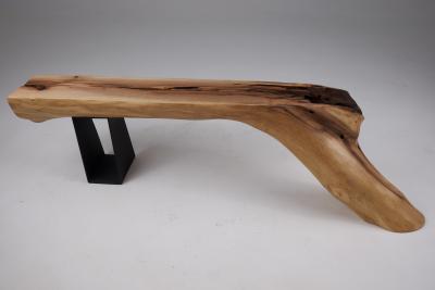  Logniture Wabi Sabi Bench Brutalist Walnut Outdoor Indoor Natural and Eco Friendly