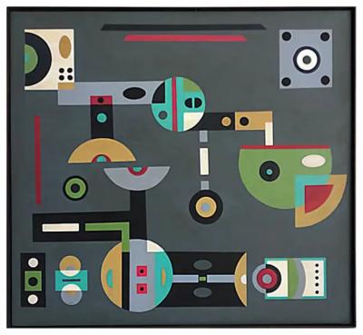  Lol Soldevilla Lol Soldevilla Oil on Wood Untitled Signed and Dated 1959