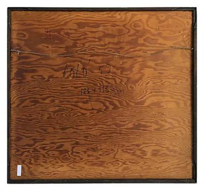 Lol Soldevilla Lol Soldevilla Oil on Wood Untitled Signed and Dated 1959