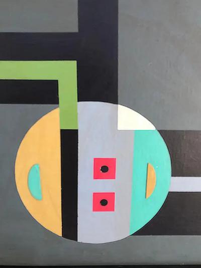  Lol Soldevilla Lol Soldevilla Oil on Wood Untitled Signed and Dated 1959