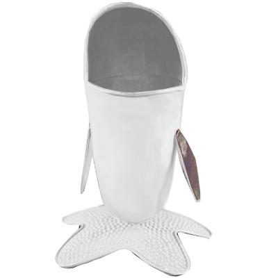  Los Castillo Los Castillo Silver Plate Whale Pitcher