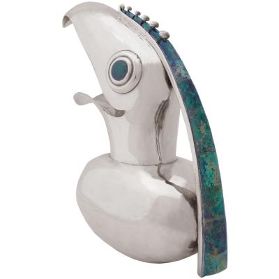 Los Castillo Toucan Pitcher by Los Castillo in Silver Plate