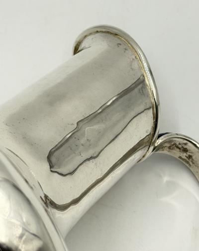  Los Castillo Vintage Los Castillo Taxco Silver Plate Malachite Lapis Lazuli Water Pitcher