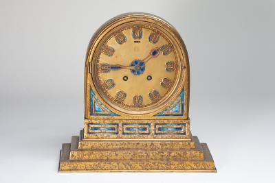  Louis C Tiffany Furnaces Inc Rare Mantel Clock