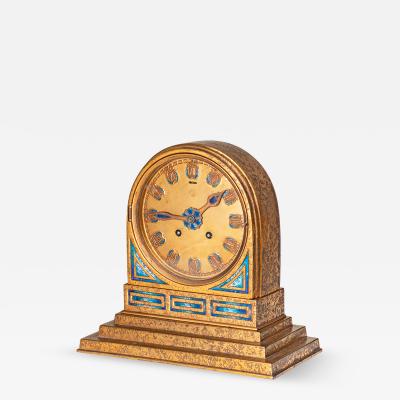  Louis C Tiffany Furnaces Inc Rare Mantel Clock