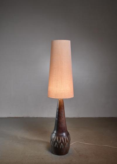  Lovemose Large ceramic Lovemose floor lamp Denmark