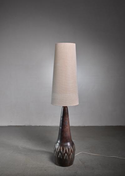  Lovemose Large ceramic Lovemose floor lamp Denmark