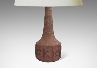  Lovemose Pair of Table Lamps by L vemose Keramik