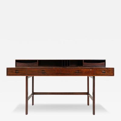  Lovig Dansk Peter Lovig Nielsen Flip Top Executive Desk in Rosewood