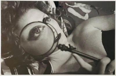  Luciana Pampalone Woman Portrait Photography Print Titled Spy by Luciana Pampalone