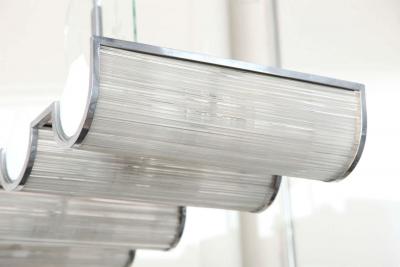  Luigi Brusotti Chandelier by Brusotti Made in Milan 1930