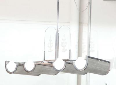  Luigi Brusotti Chandelier by Brusotti Made in Milan 1930