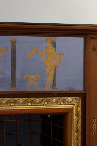  Luigi Brusotti Curious Mid Century Italian Bar Cabinet Fireplace 1940 by Luigi Brusotti