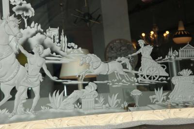  Luigi Brusotti Panoramic Mirror Made by Luigi Brusotti