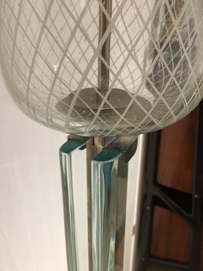  Luigi Brusotti Tall floor lamp by Brusotti Italy 1935