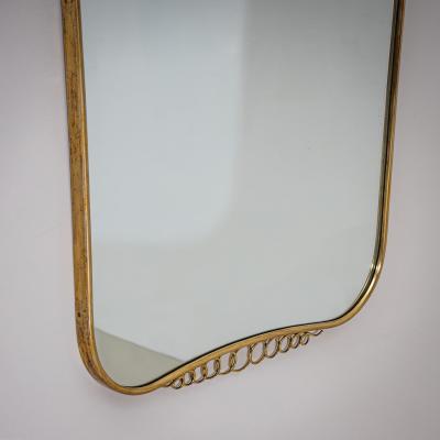  Luigi Brusotti Wall Mirror by Luigi Brusotti Italy 1940s 50s