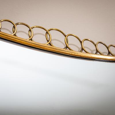 Luigi Brusotti Wall Mirror by Luigi Brusotti Italy 1940s 50s